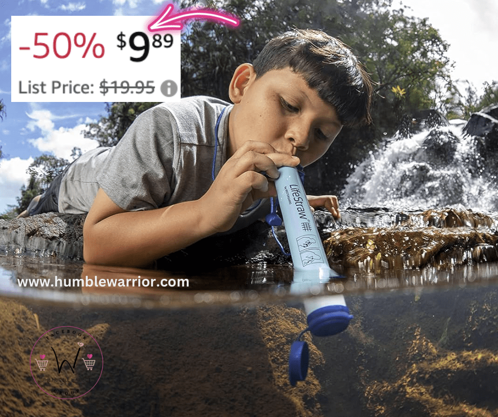 LifeStraw Personal Water Filter!